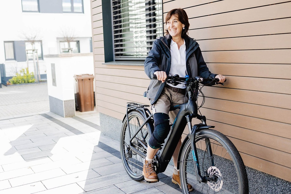 OPPO GENU X beim Radfahren